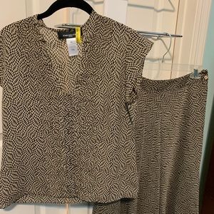 Jones of New York Blouse and Skirt